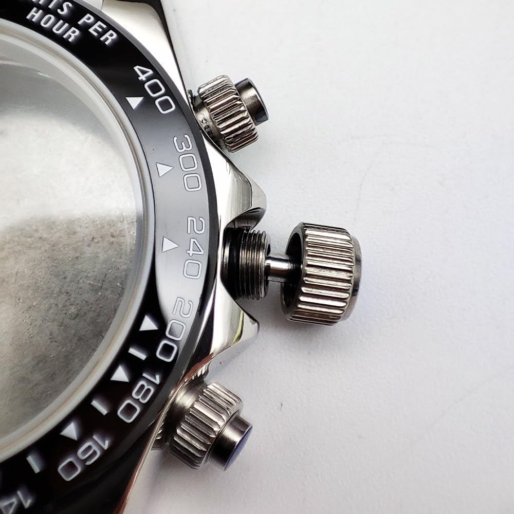 39,5mm Stal Nierdzewna Zegarek Części Mod, Wkładka Bezel, 32,5mm Tarcza, Zegar Wskazówki Set, Nie Zawiera VK63 Mechanizm Mecha-Kwarcowy Zegarek Modyfikacja Kit dla Rolex Daytona
