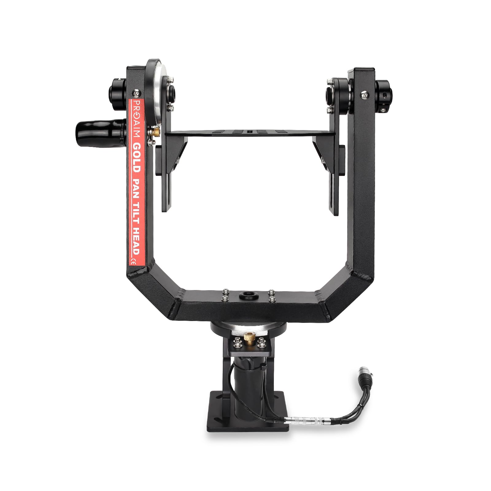 Proaim Gold Cabezal Motorizado Pan Tilt 2 Ejes para Grúas Jib