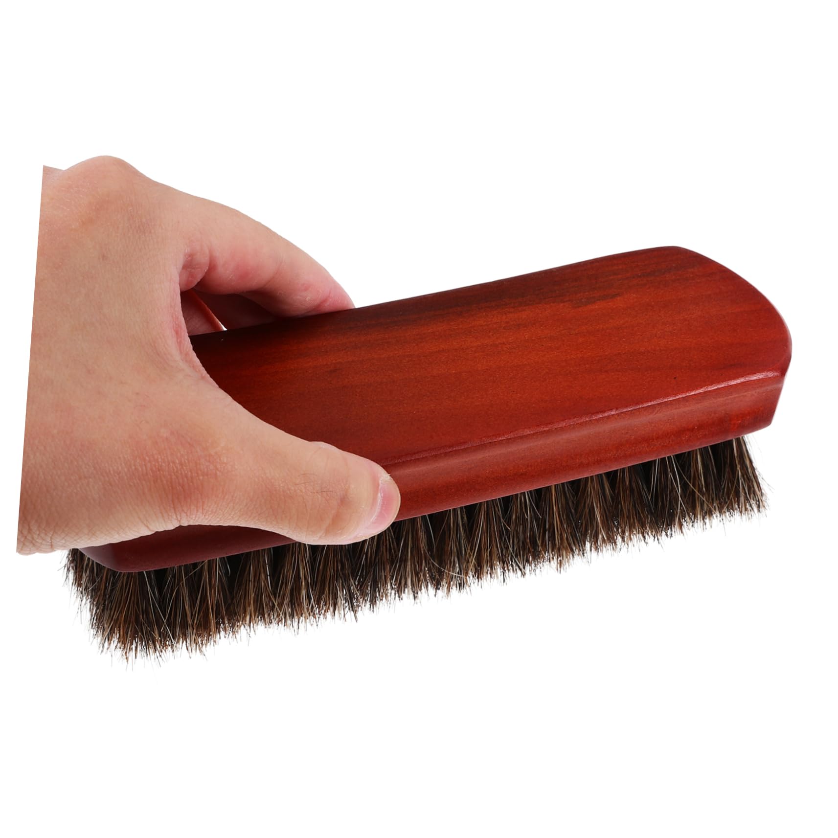 PACKOVE 4piezas Cepillo De Cerdas De Caballo para Zapatos Cepillo De Madera para Limpieza De Botas Herramienta Práctica para Pulir y Mantener Calzado De Diseño Ergonómico y Resistente