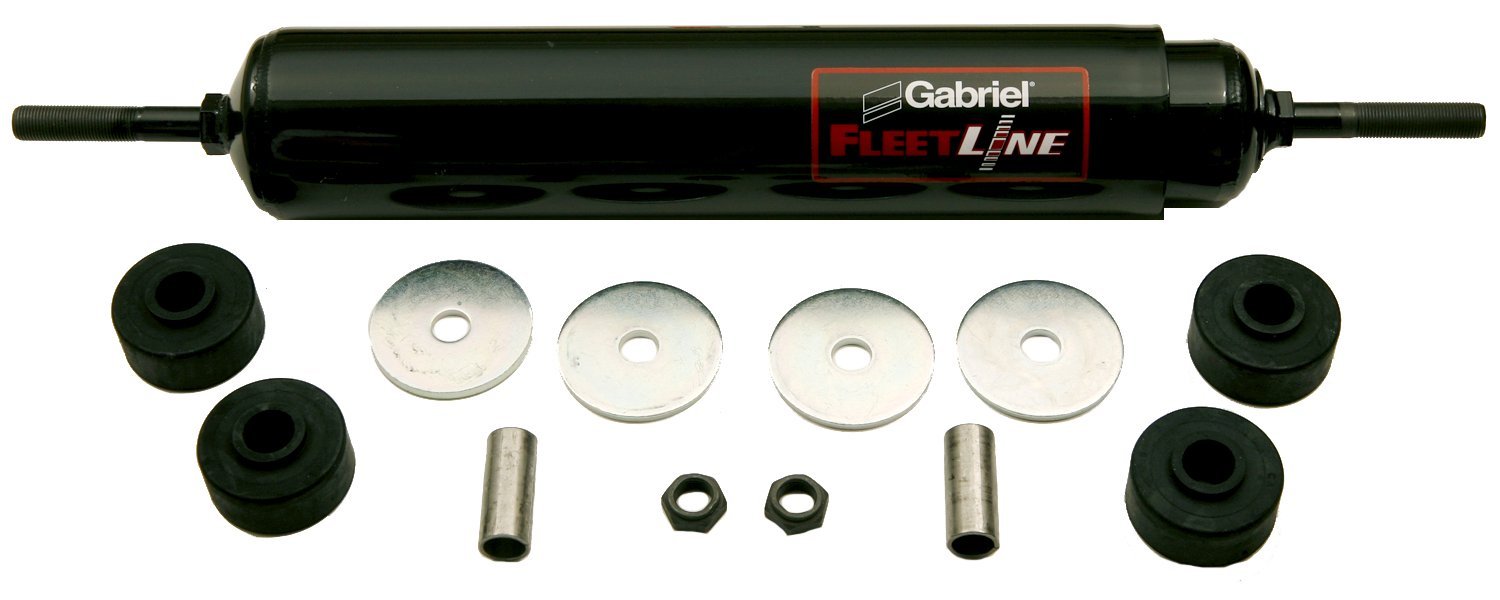 Gabriel 85709 FleetLine HD Truck Rear Shocks Fits MAN Articulating Bus Drive Axle, Bus, Transit, Motor Coach Industries; OEM# 81-43701-6537, 134, 81-43701-6609, 9020M-1042
