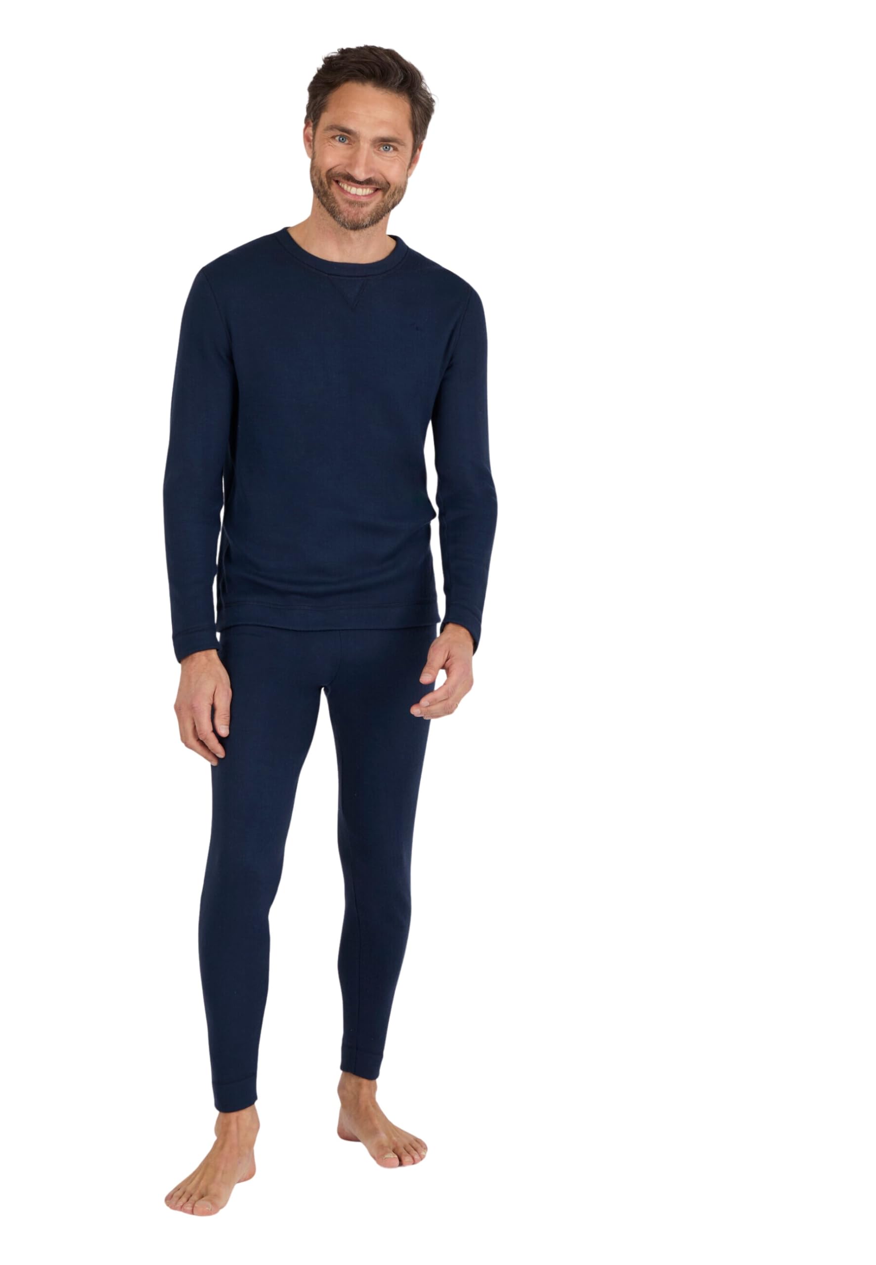 Damart - T-Shirt Thermolactyl Sensitive, Molleton, Uomo