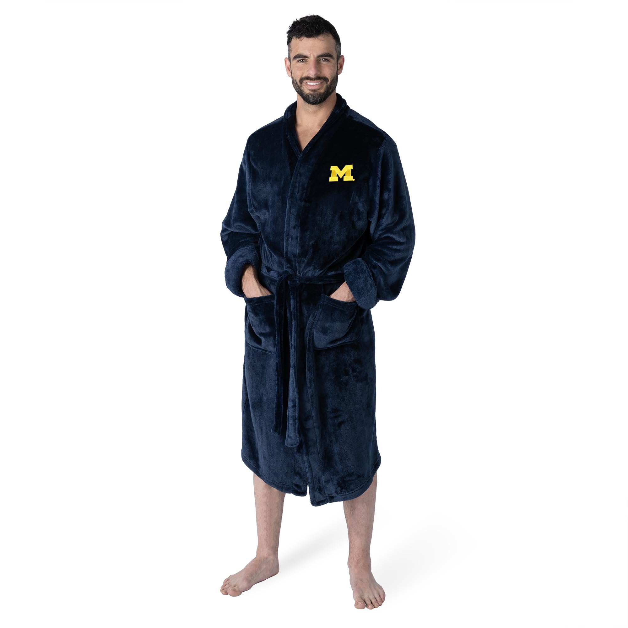 NORTHWESTNCAA Silk Touch Bath Robe, Large/X-Large