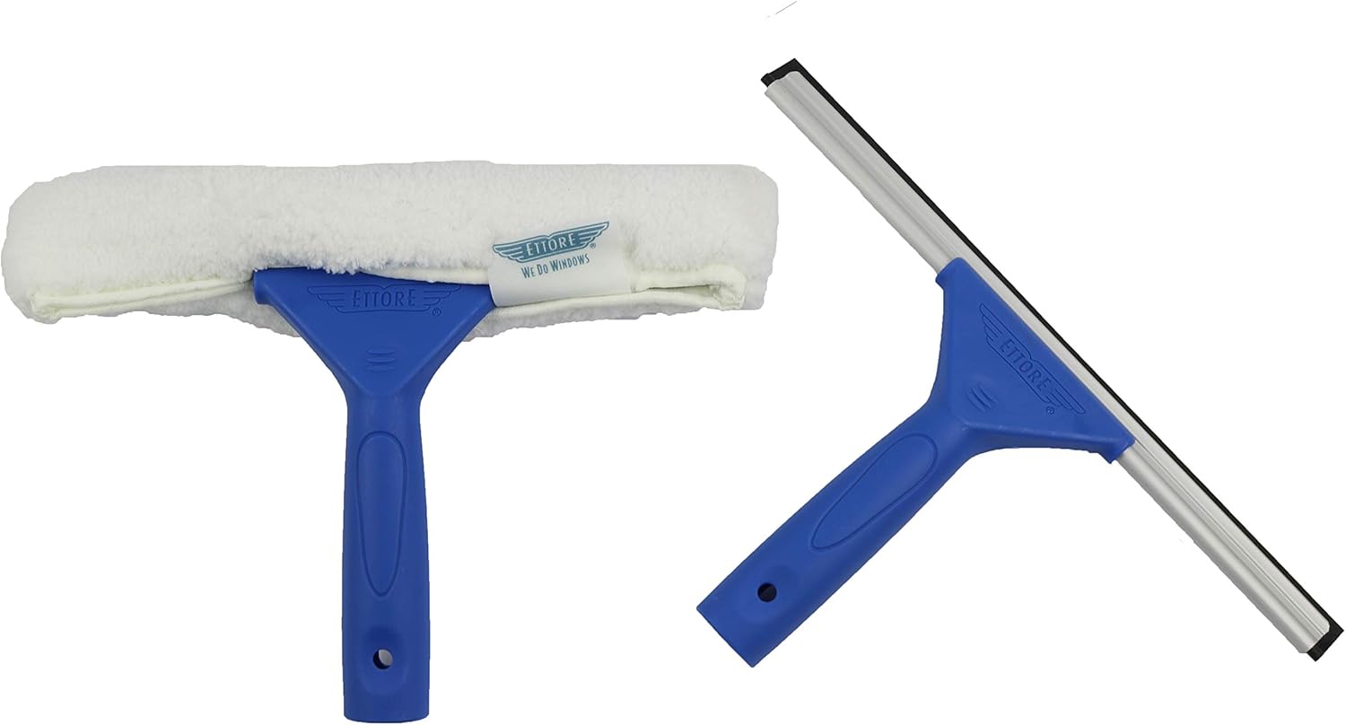 Onе-Dау Sаlе: Uр tо 60% оƒƒ Ettore 17050 All-Purpose Window Cleaning Combo Kit Includes 12-Inch All-Purpose Squeegee, 10-Inch All-Purpose Microfiber Washer and 42-inch REA-C-H Extension Pole , Blue Tор Brаndѕ Ettore 17050 All-Purpose Window Cleaning Combo Kit Includes 12-Inch All-Purpose Squeegee, 10-Inch All-Purpose Microfiber Washer and 42-inch REA-C-H Extension Pole , Blue