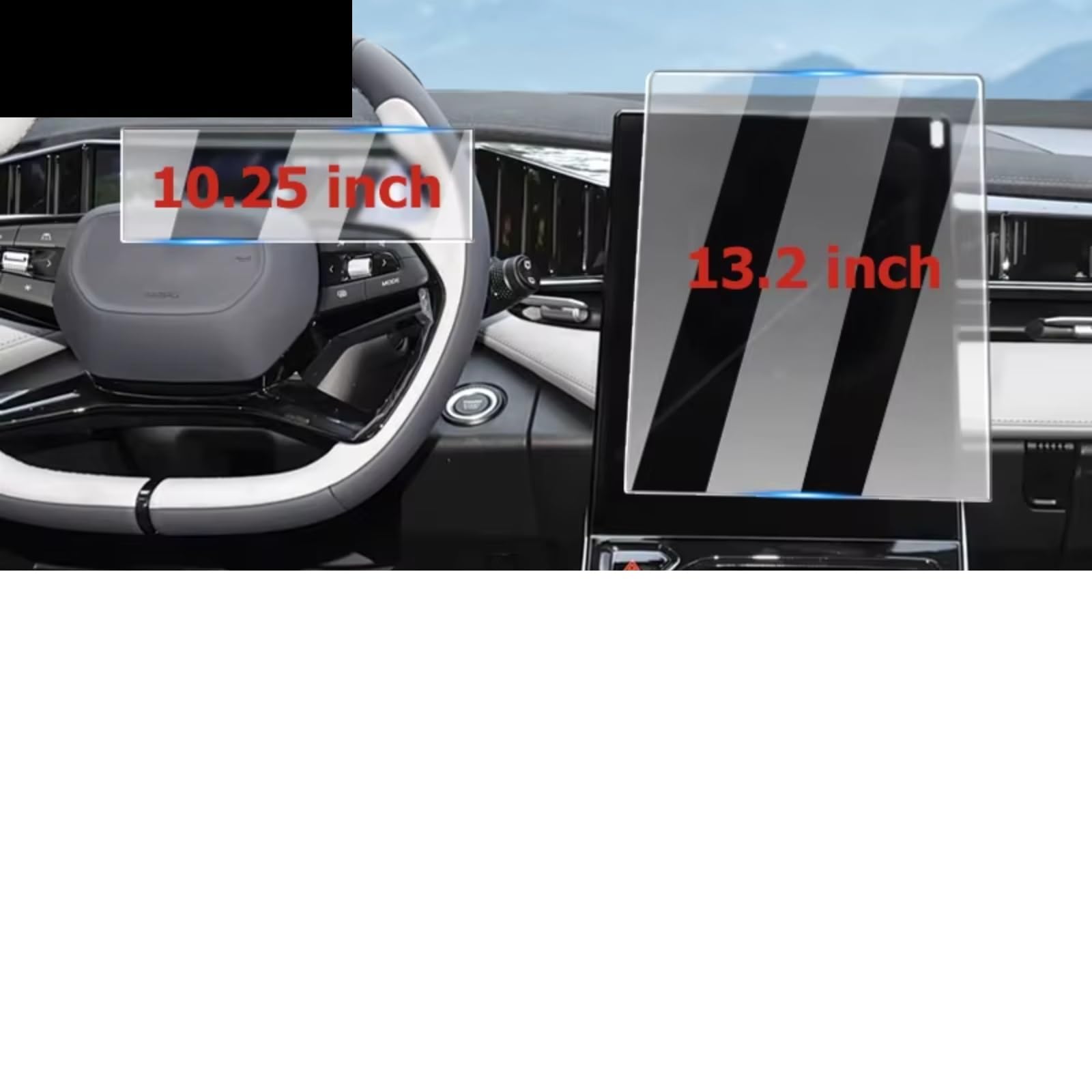 Kompatibel Mit Geely Für Starray 2024–2026, Auto-GPS-Displayschutz, GPS-Navigation, Matte, Blendfreie Schutzfolie, Auto-Display-Abdeckung Schutzfolie Auto Navi(C)