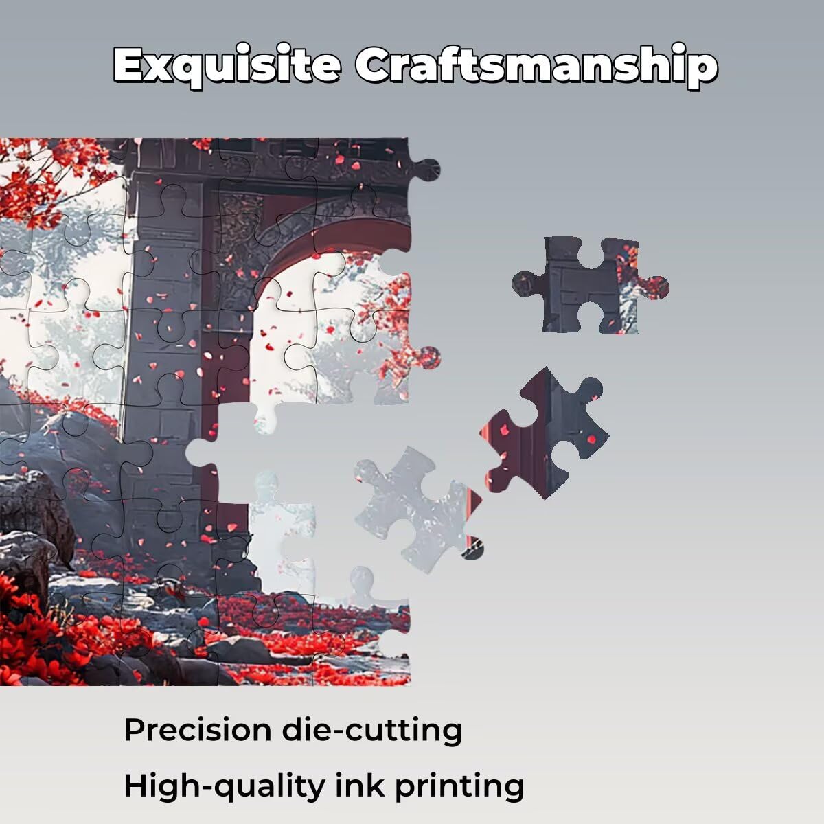 Puzzle 4000 Pezzi Giappone, Puzzle Albero, Puzzles in Legno, 141x87cm -1450
