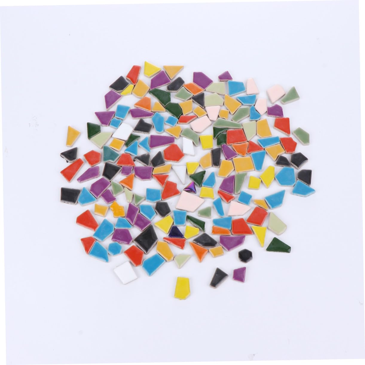 Fragmentos de Mosaico de Cristal DIY Irregulares 500g para Manualidades