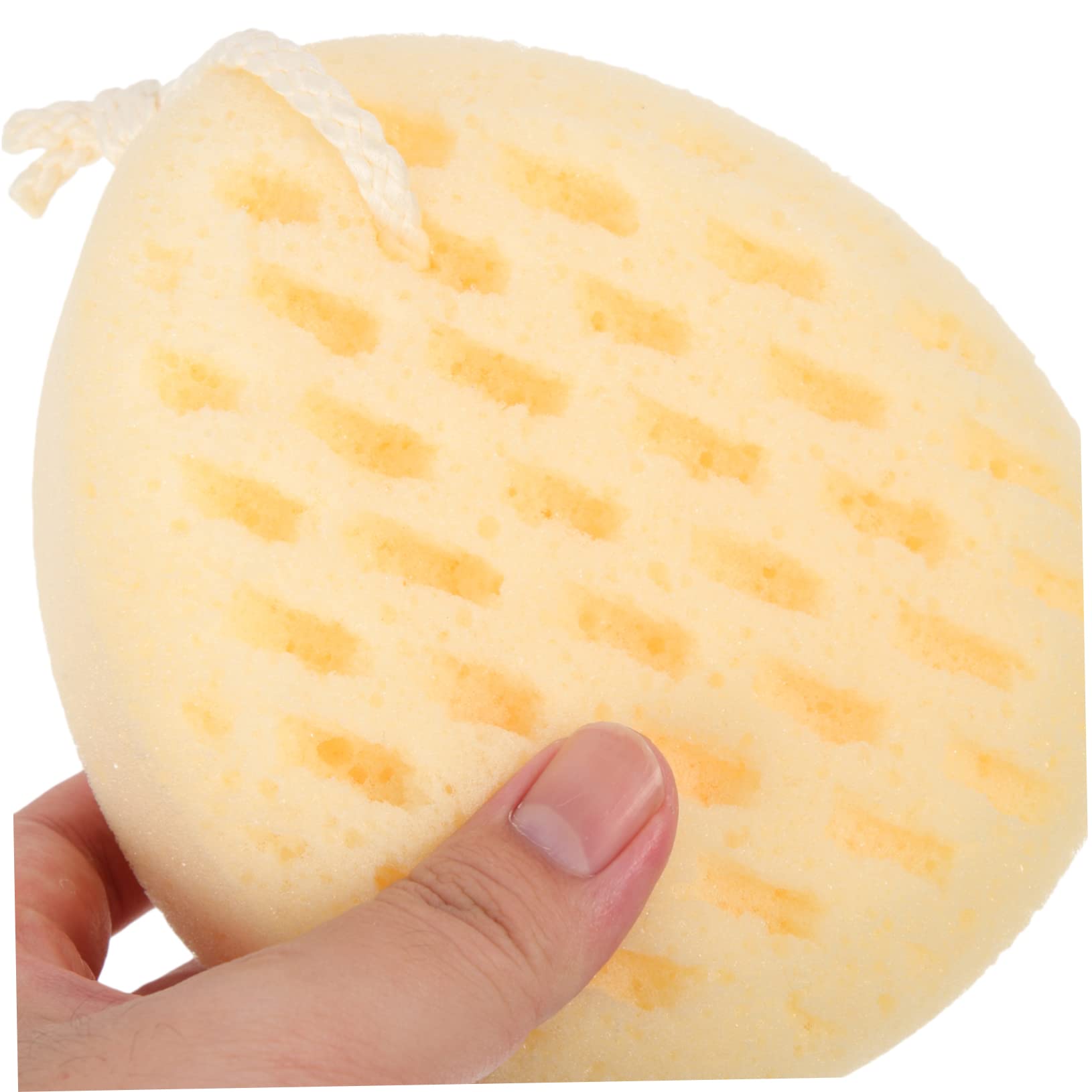 Housoutil 3 Piezas Bola De Baño Esponjas Para Limpiar Lindas Esponjas De Baño Esponja Vegetal Puf Exfoliante Depurador De Limpieza De La Piel Ducha Uso Esponja Cuerpo Dacrón Perder Almohadón