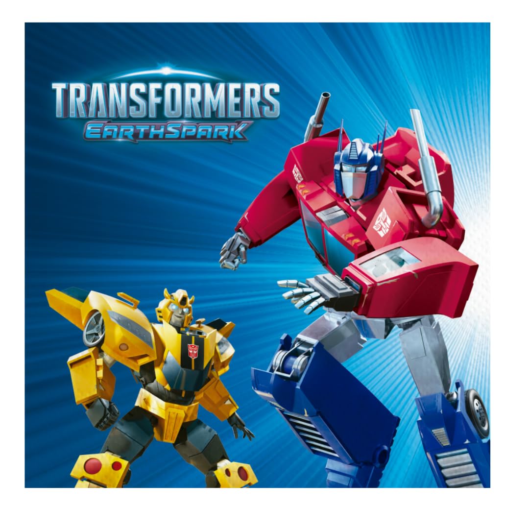BeenSmile, Servietten, Servietten Geburtstag Kinder für Geburtstagsdeko, Tischdeko Geburtstag, Partyartikel, Partys, Feiern und Kindergeburtstage, 20 Sztuk, 33x33 Zm (Transformers)