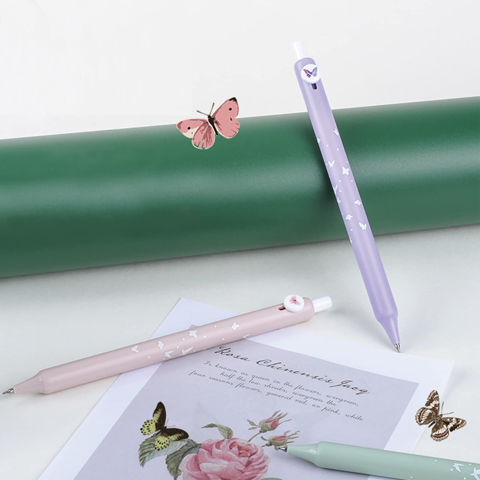 4 Pcs Gel Ink Pens Cartoon Retractable Pens Cute Animal Pen 0 5mm Ballpoint Pen Office School Supplies — view 4
