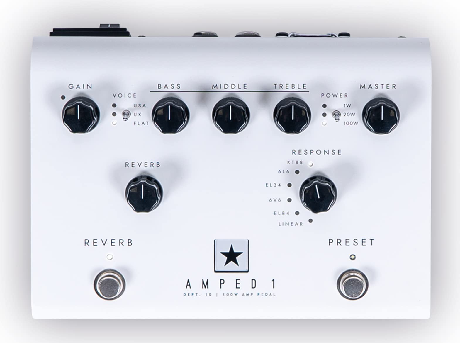 Amazon | BLACKSTAR ブラックスター 100W ペダル型 ギターアンプ DEPT 