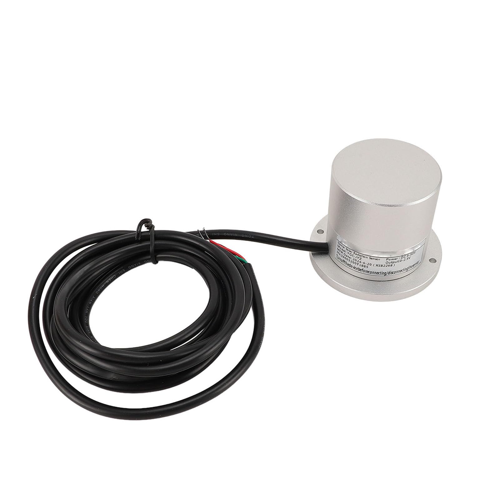 Generic Transmisor Preciso de Sensor de Radiación Solar para una Medición Solar Precisa en Meteorología, Construcción de Aluminio Duradera, 1 X 65x52 Mm (YGC-JYZ-KV-V2)