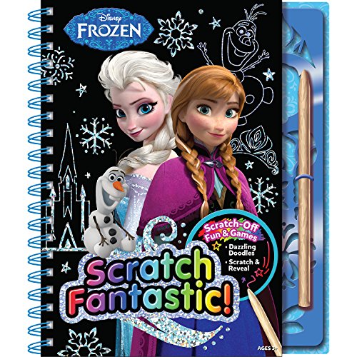 Bendon Frozen Elsa & Anna Coloring and Activity Book | Elsa Coloring Book | Scratch Fantastic (Scratch Off) | Includes Scratch Pen | Officially Licensed