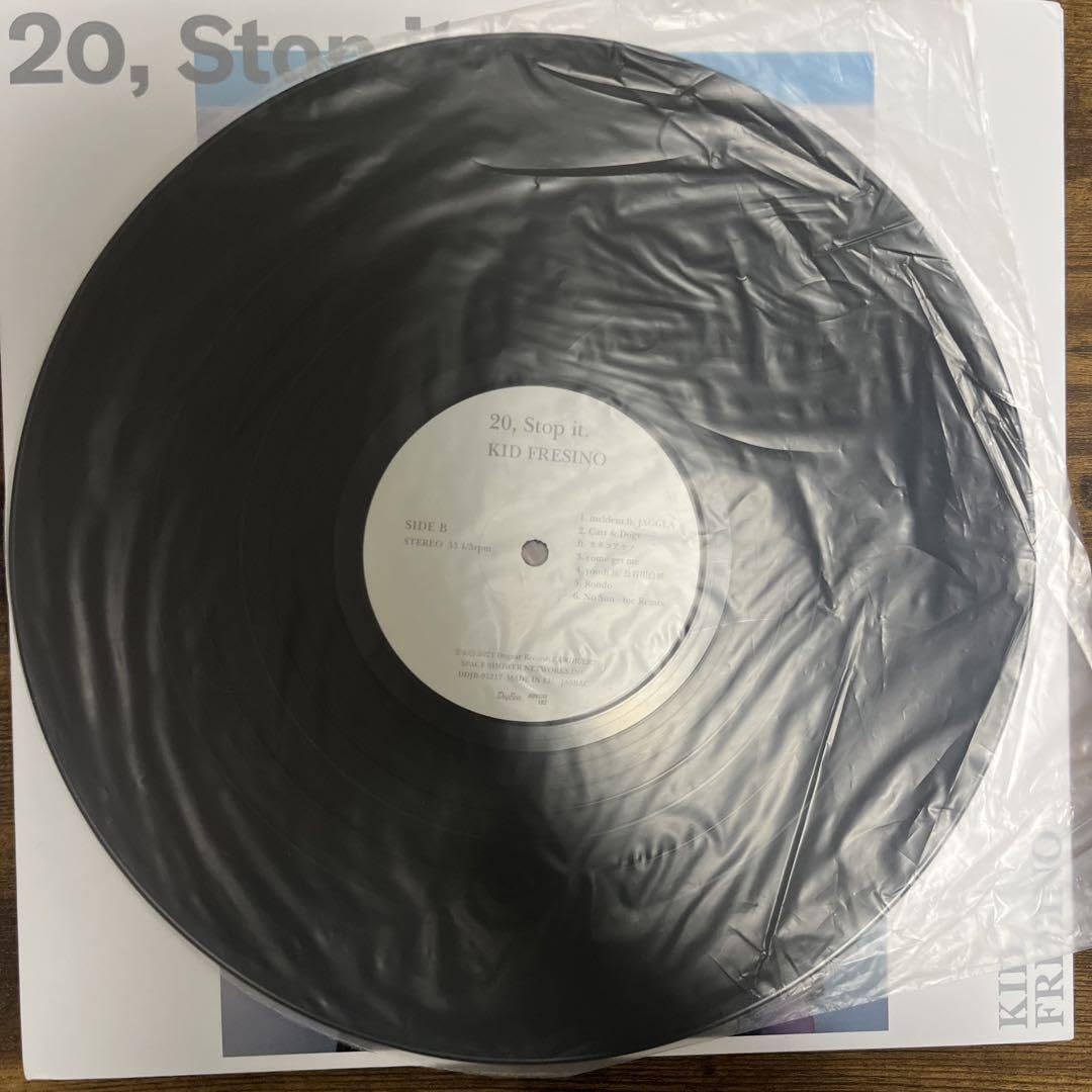 Amazon.co.jp: KID FRESINO 20,Stop it. Analog LP Record : Toys & Games