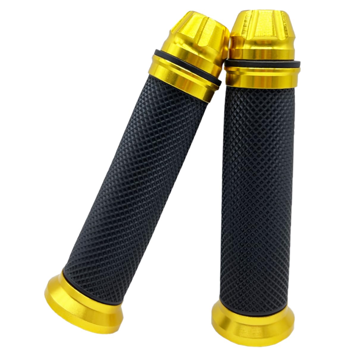 Motorcycle Handlebar Grips Motorbike Hand Grip Universal 7/8 inch 22mm CNC Aluminum Motorbike Handle Grips Motorcycle Handle Bar Grips Replacement