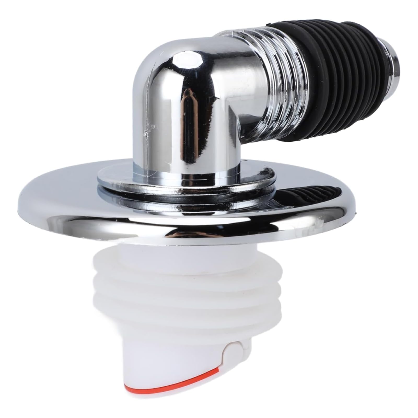 Buxuaaaa General ABS Bathroom Sink Bathtubs Drainages Pipe Connector Overflows Control for Washing Machine Use ABS Washing Machine Drain Pipe Adapter