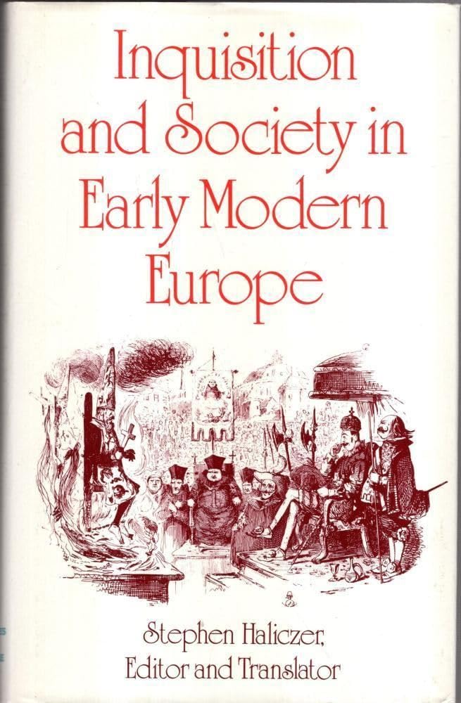 Buy Inquisition and Society in Early Modern Europe — BookShops.in