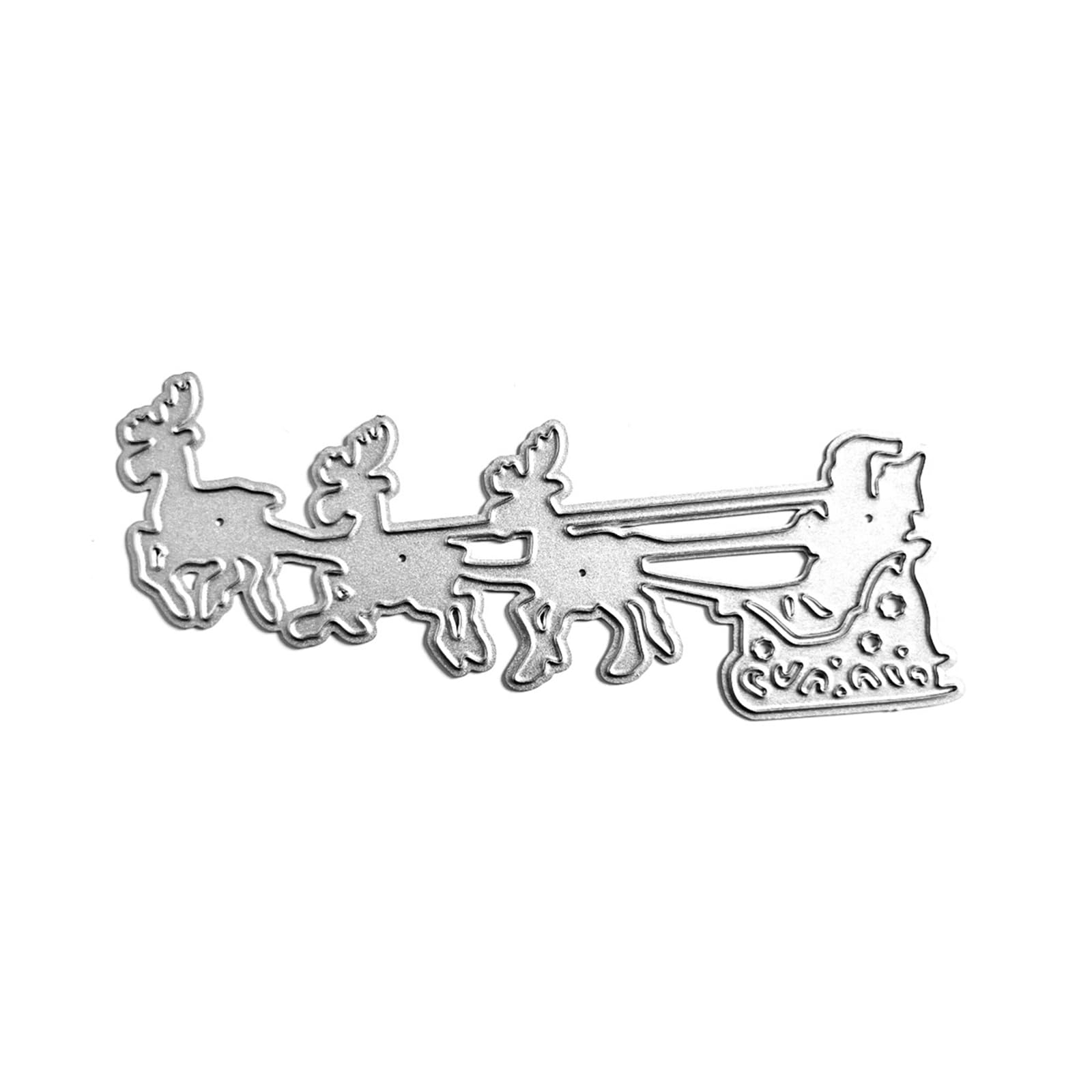 HDUBKHE Metal Die Cuts Christmas Deer Embossing Stencil Cutting Dies for Card Making Scrapbooking Paper Craft Template Decor Scrapbooking Die Cuts