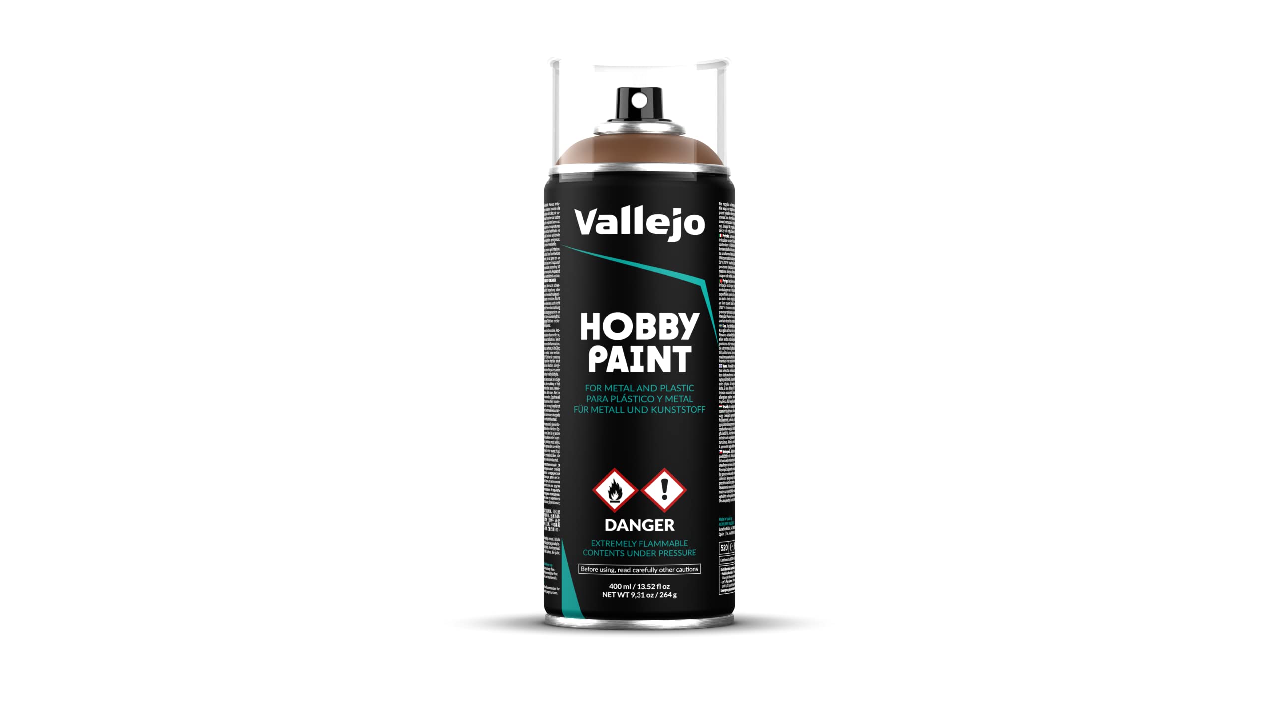 Vallejo HOBBY PAINT AEROSOL: Brown Bugs 400 ml