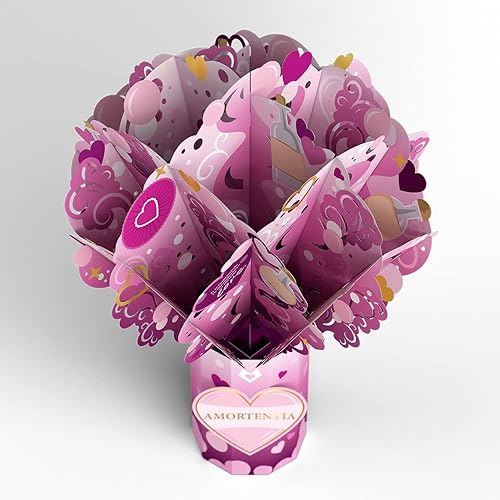 Miniatura 3 de Lovepop Ramo de pociones de amor Harry Potter - Ramo de flores de papel desplegable de 10.25 x 7.5 pulgadas - Saludo floral 3D con tarjeta de notas