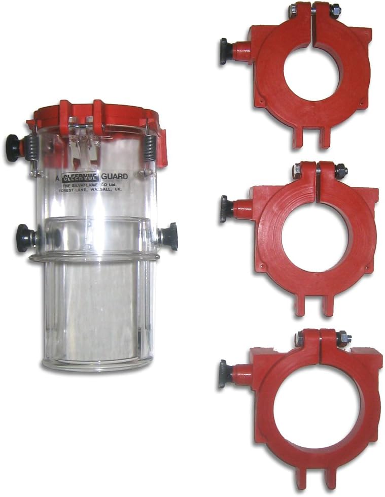 Palmgren 15025 Quill 1 3/4-Inch to 3-Inch Drill Chuck Guard, Orange