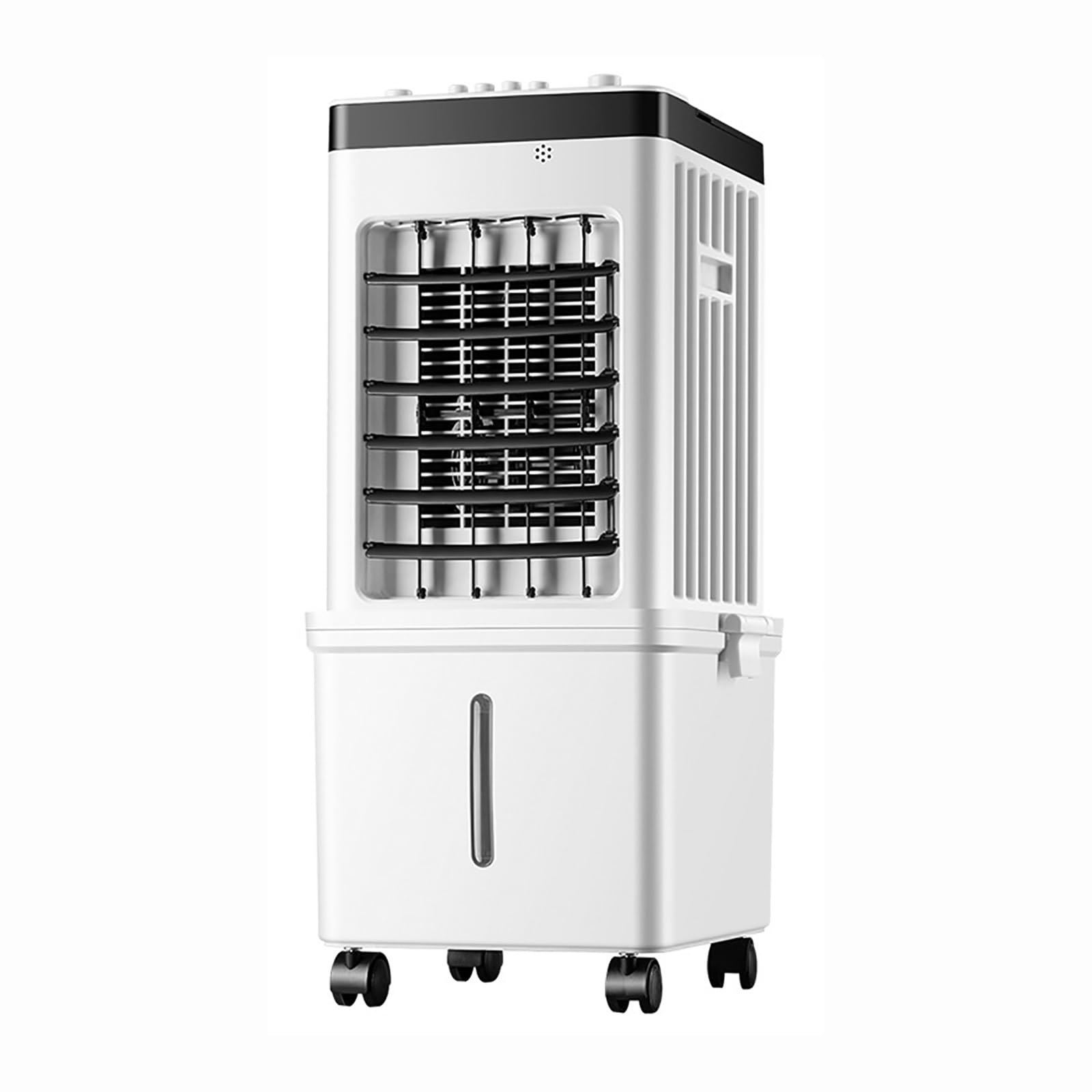 Evaporative Air Cooler, 15L Swamp Cooler with 4 Ice Packs, 3-Speed Portable Air Cooler for Home Office Bedroom, 90° Oscillation