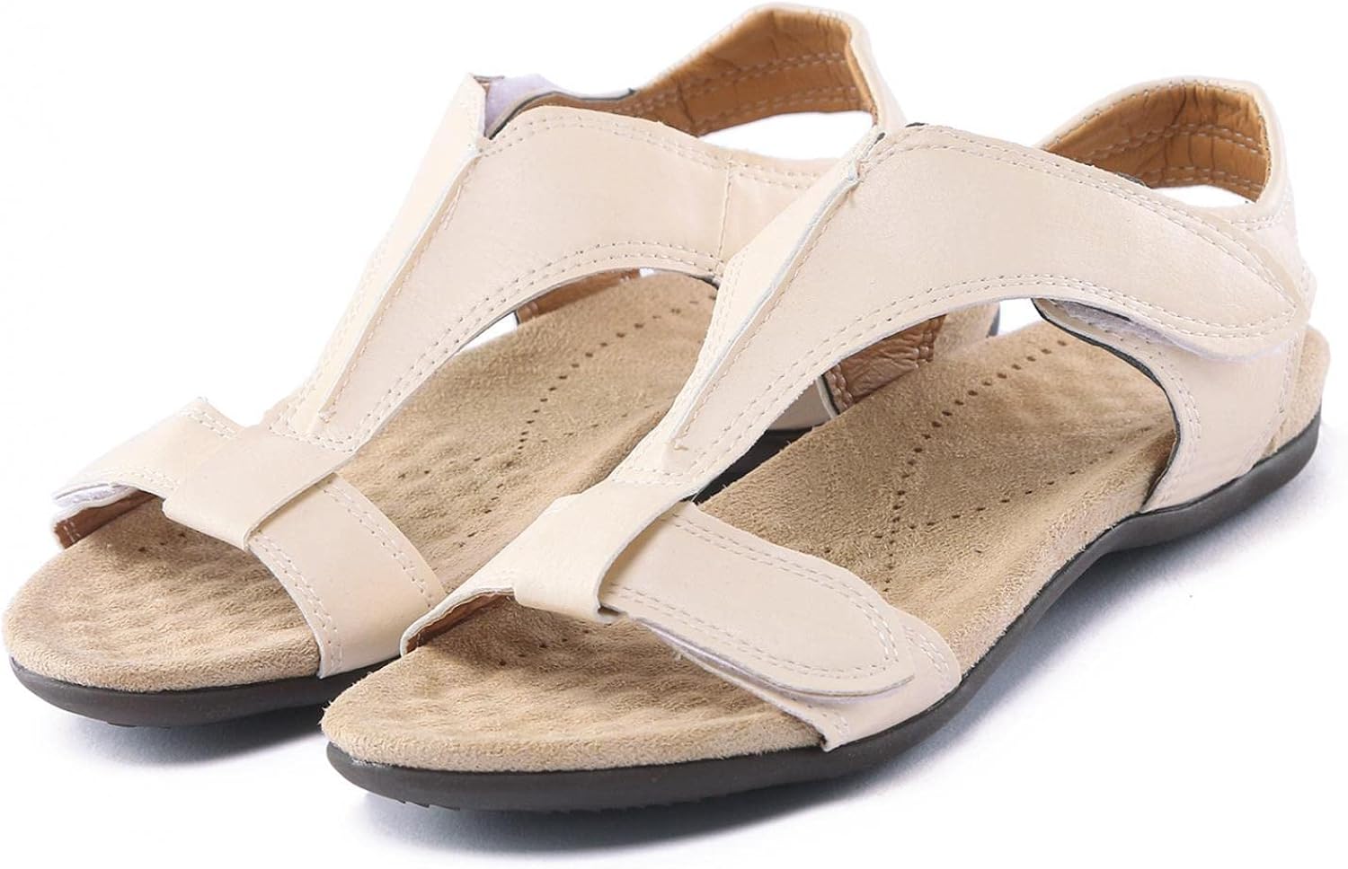 Women's Comfy Dotmalls Orthotic Sandals, Flat Sandals Arch Support