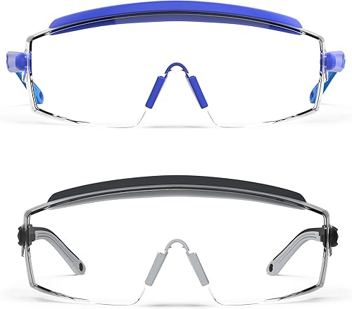 Miniatura 2 de Gafas de seguridad antivaho Gafas de seguridad sobre gafas protectoras con lentes antiarañazos ajustables