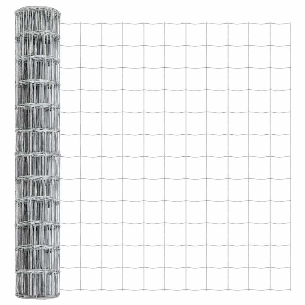 Euro Fence 1.4 x 10 m PVC-Coated Iron Garden Panel Stake Kit Rustproof Waterproof Outdoor Privacy Fence Modern European Design Decorative Boundary Terrace Fencing