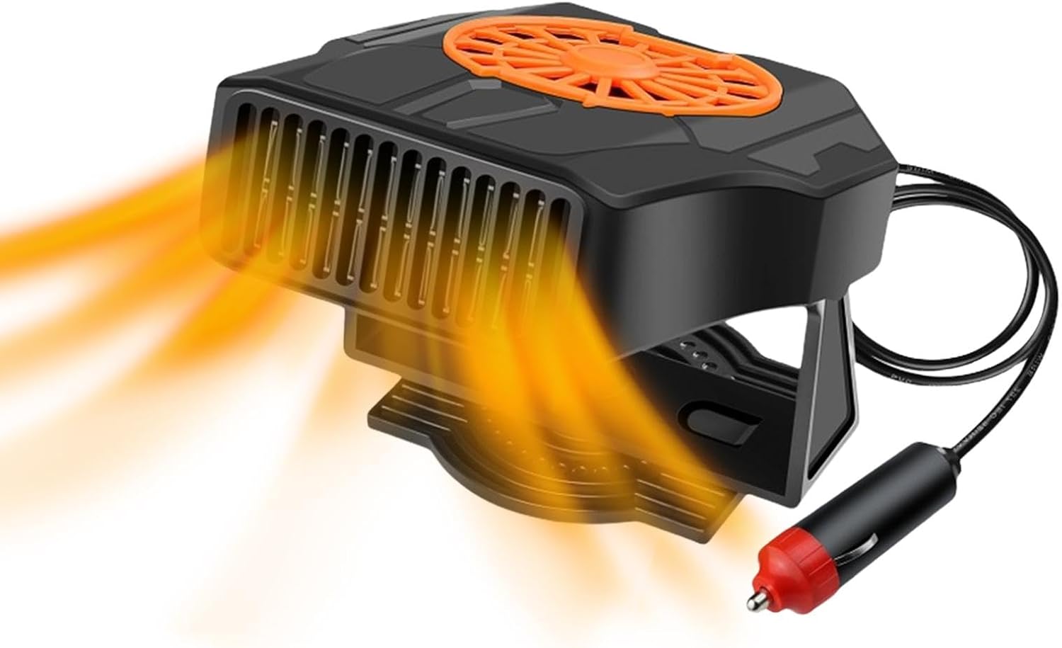 Car Heater Heating Cooling Windshield Defogger 360 Degree Rotation Quick Heating Auto Car Defogger Window Defroster for Cars Trucks Rvs and Boats