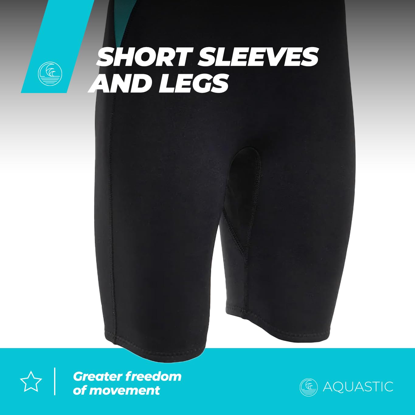 AQUASTIC Wavey 2 Mm ist EIN funktioneller Neoprenanzug für Frauen, die im Wasser aktiv Sein und Sich dabei wohlfühlen wollen.