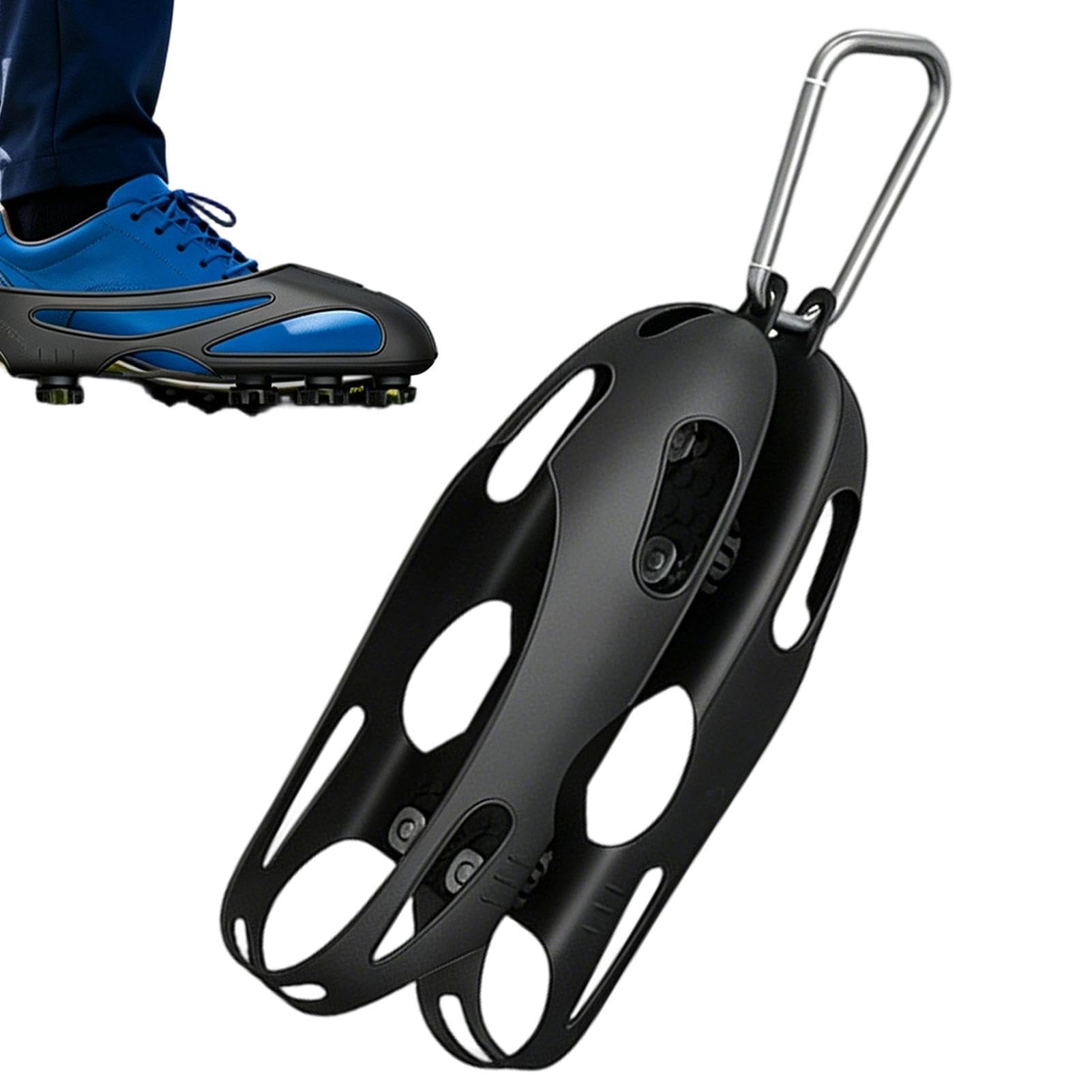 Ramponi per scarpe,Silicone antiscivolo e resistente all'usura,Ramponi per scarpe - per corsa escursionismo alpinismo jogging mattina campeggio pesca bianca