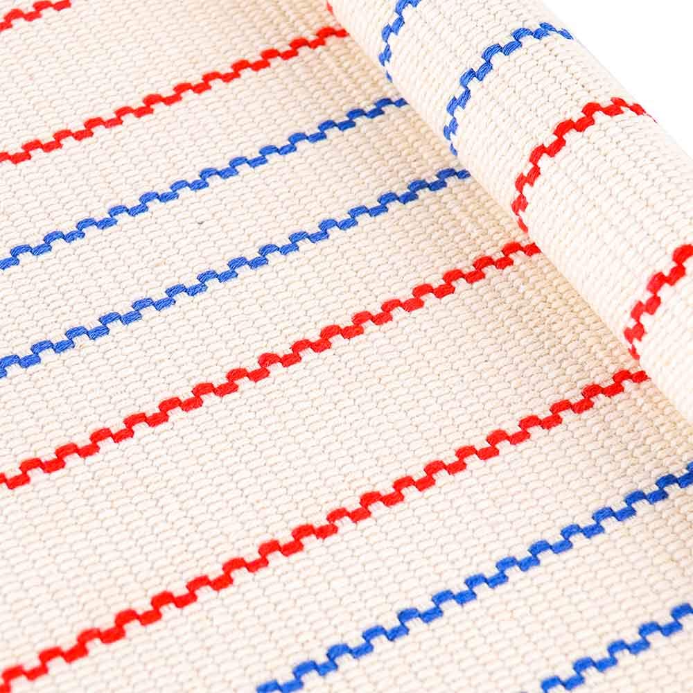 Kghios Montessori Wood Small Movable Alphabet with Box and Large Mat Preschool Spelling Learning Language Materials Toys (Red & Blue) - Image 4