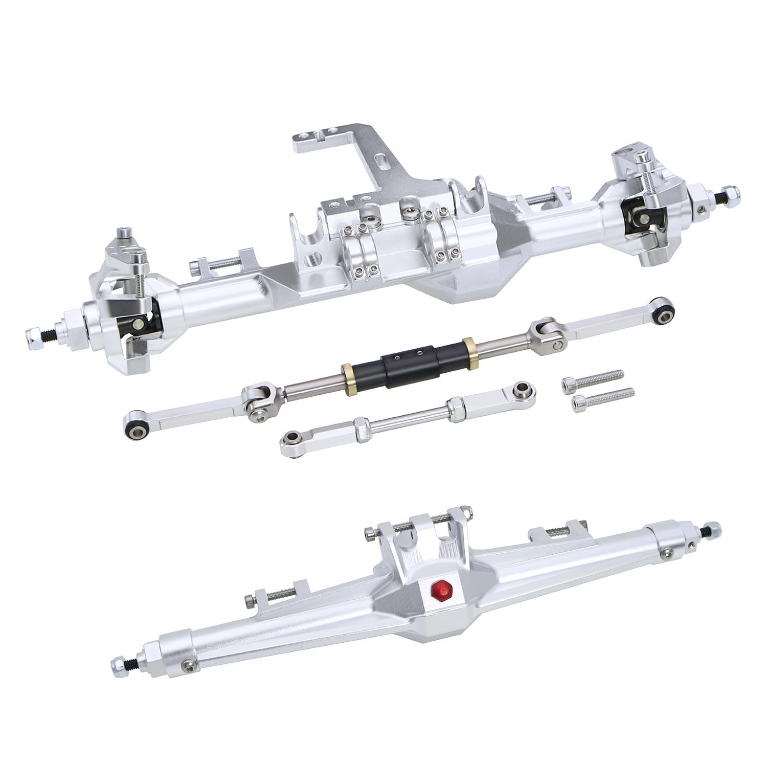 Oś CNC Aluminiowa 1/10 RC do H10 - Wzmocniona Przekładnia Stalowa