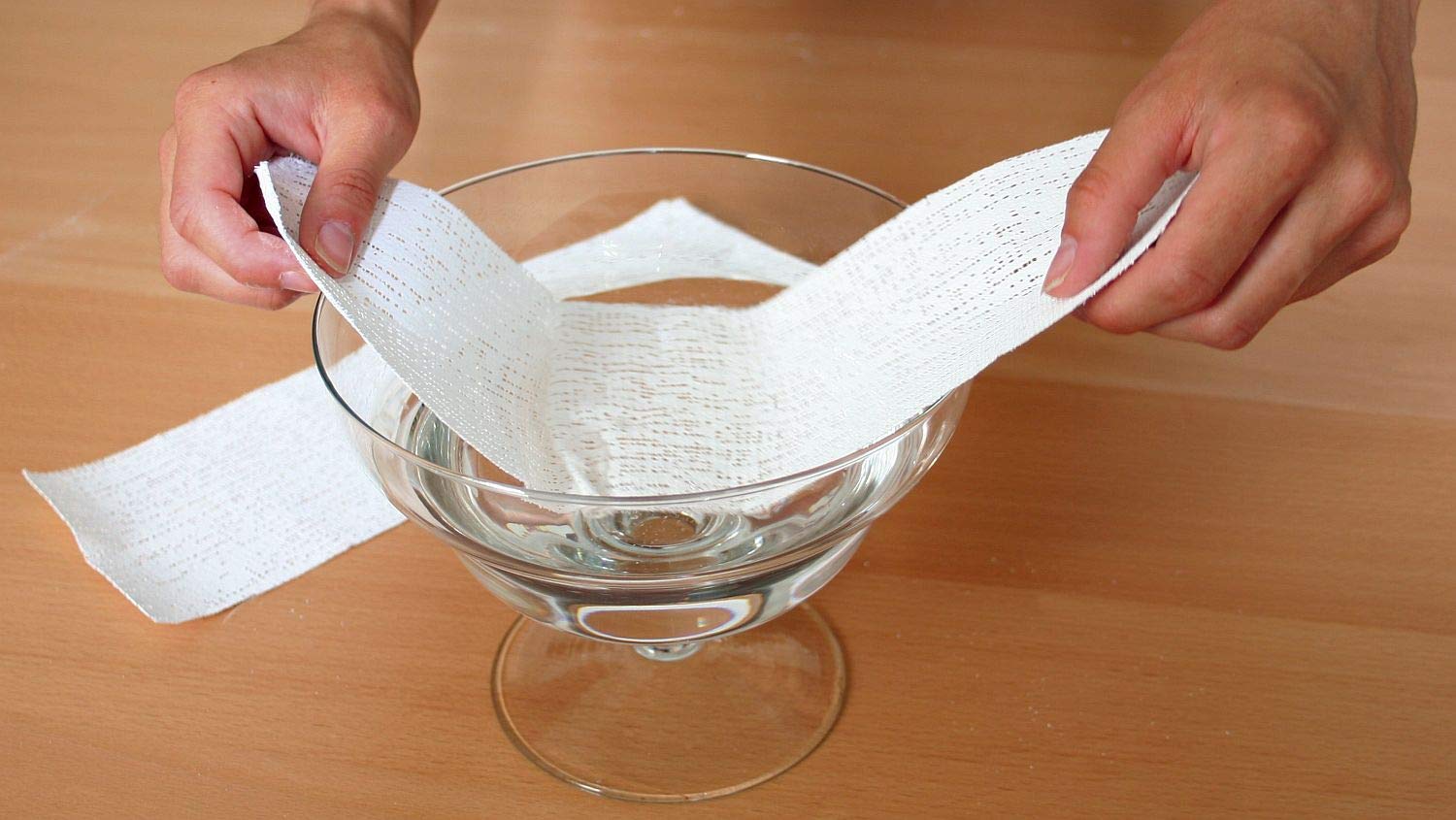 Lot De 8 Bandages De Modelage En Plâtre - 4x10cm + 4x6cm - Extension Pour Kit Ventre De Bébé Mammut
