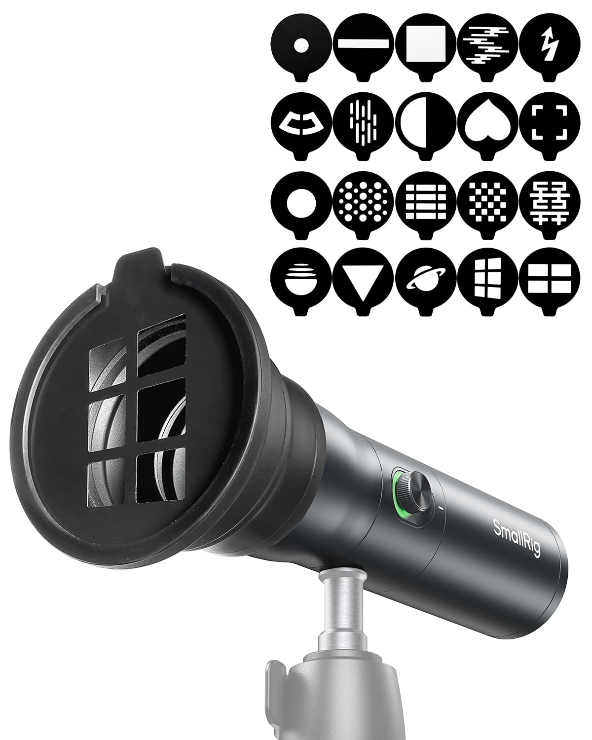 Amazon.co.jp: SmallRig LED撮影用ライト 7500mAh大容量 アルミ合金製