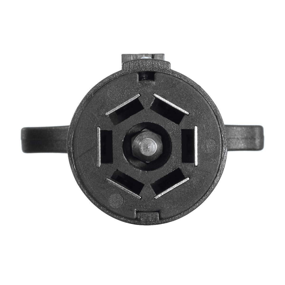 MICTUNING Heavy Duty 7 Pin To 5 Pin Trailer Adapter Plug Weatherproof - View #8