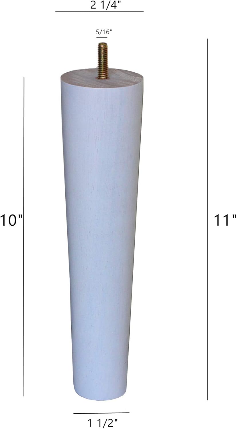 Buy WEICHUAN White Round Solid Wood Replacement Sofa Couch Chair