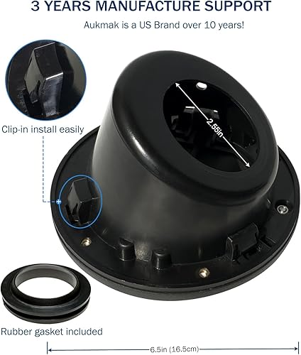 Miniatura 4 de Aukmak Tapa de gasolina para llenado de combustible y puerta de bloqueo para Jeep Wrangler Accessories 2007-2018 JK JKU Unlimited Rubicon Sahara