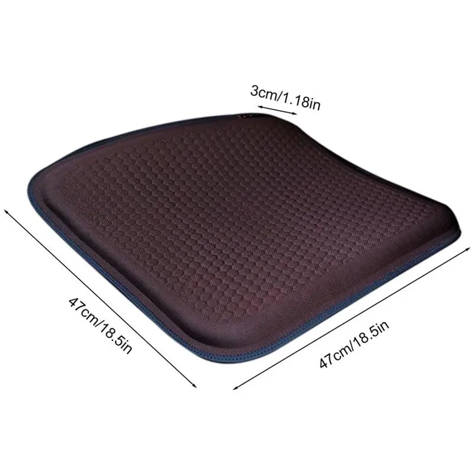 CojíN De Gel De Nido De Abeja Cojín de asiento, almohada ortopédica for coxis, cojín for silla de oficina, almohada de apoyo for la cintura y la espalda, almohadilla de masaje de cadera transpirable d