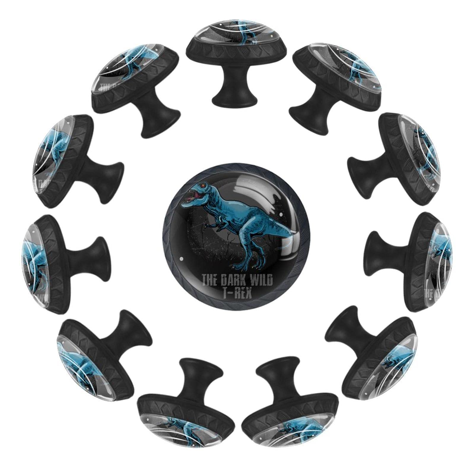 Boutons de tiroir dinosaure pour chambre d'enfant et salle de jeux créative