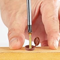 Vista 4 de Persberg - 120 tapas de rosca, tapas de rosca de plástico con bisagras, tapa de rosca plegable, tapas de arandela a presión, tapas abatibles de 12