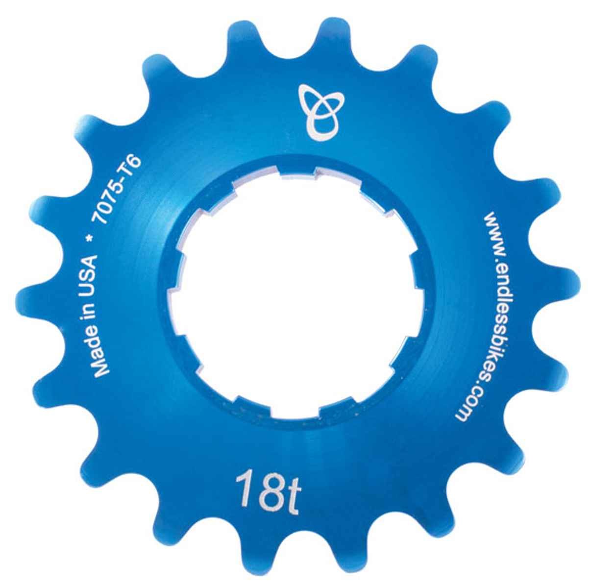Endless Bike Kick Ass COG Kick-Ass-COG 7075-T6 Alloy 18T Blue