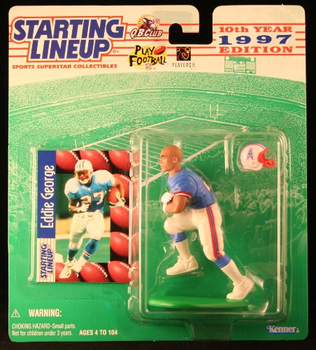 1997 nfl starting lineup - eddie george - houston oiler…