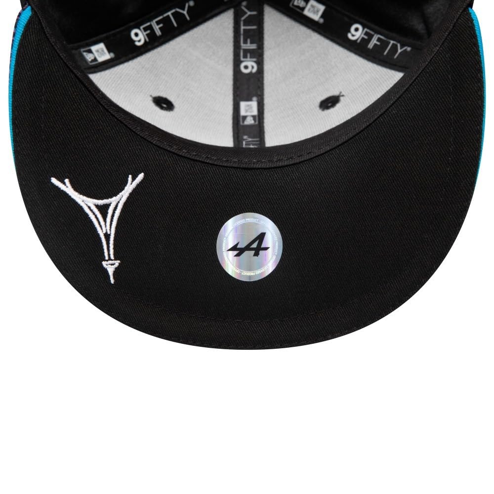 Alpine 2023 Team Driver Estaban Ocon 9Fifty Pre Curve Kids - czarny, Czarny