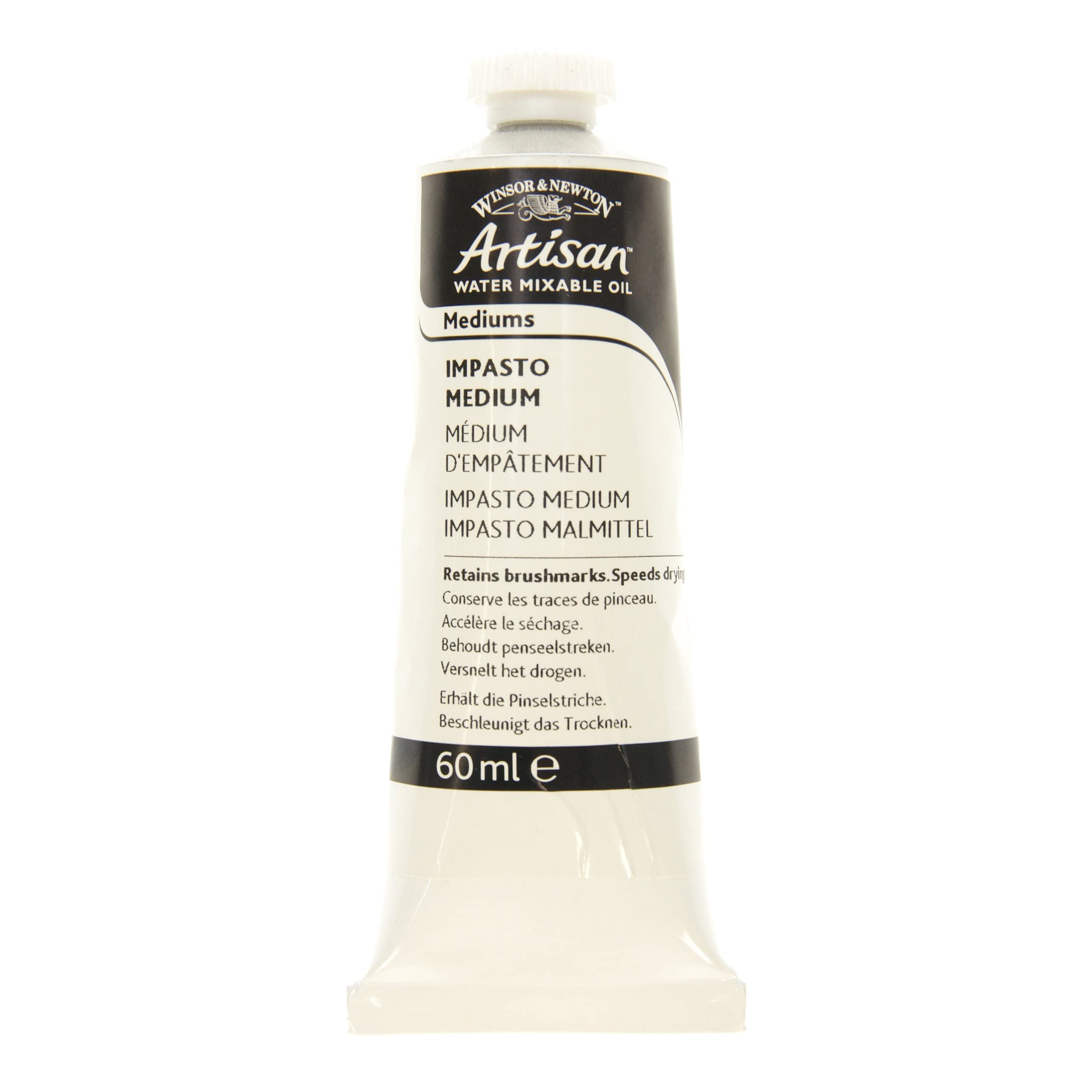 Winsor and Newton 60ml Artisan Liquin Impasto - Quick Drying Oil Medium - Semi-Gloss Finish