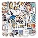 Grey's Anatomy - Adesivi per PC portatile (50 pezzi), regalo per bambini, ragazzi e adulti, impermeabili, per bottiglie d'acqua, adesivi in vinile per scrapbooking, skateboard