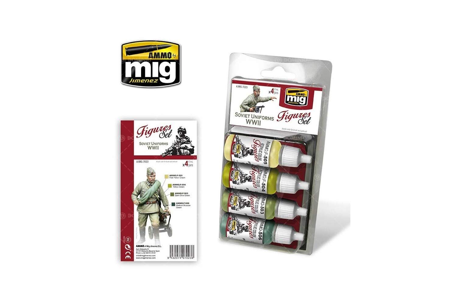 Ammo of Mig Jimenez Soviet Uniforms WWII A.MIG7023