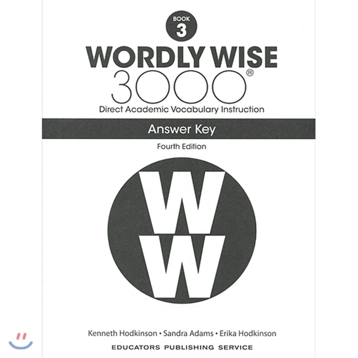 Wordly Wise, Book 3: 3000 Direct Academic Vocabulary Instruction