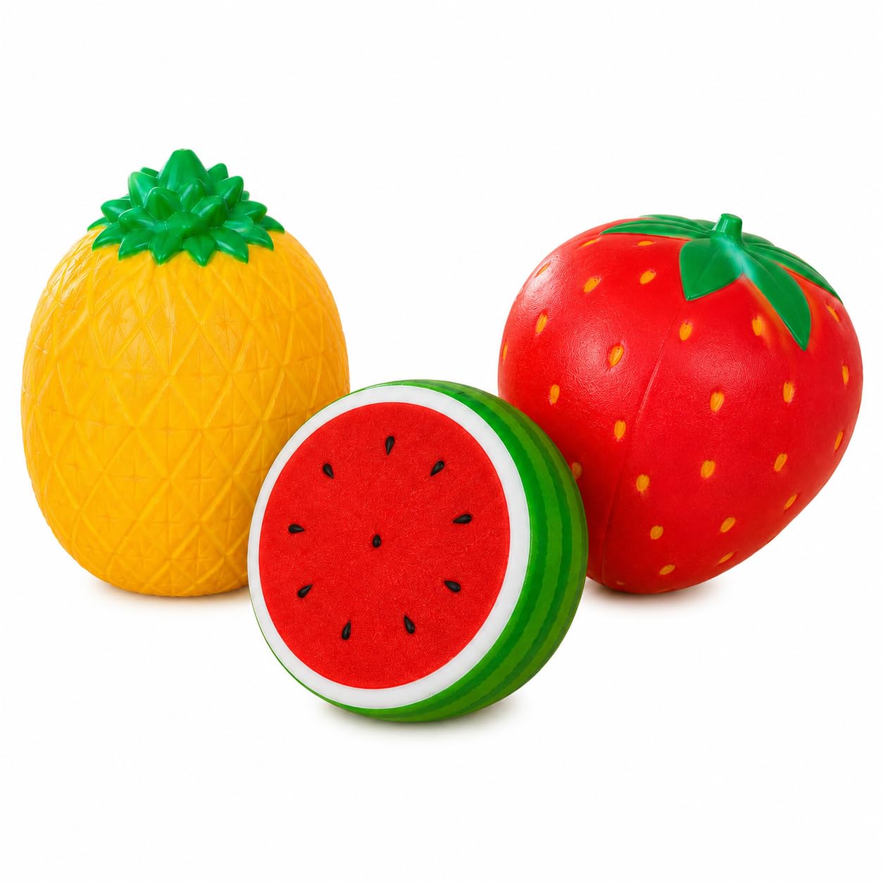 Amazon.com: Fun Express Jumbo Fruit Squishy Toys 3-Pack - 12-Inch