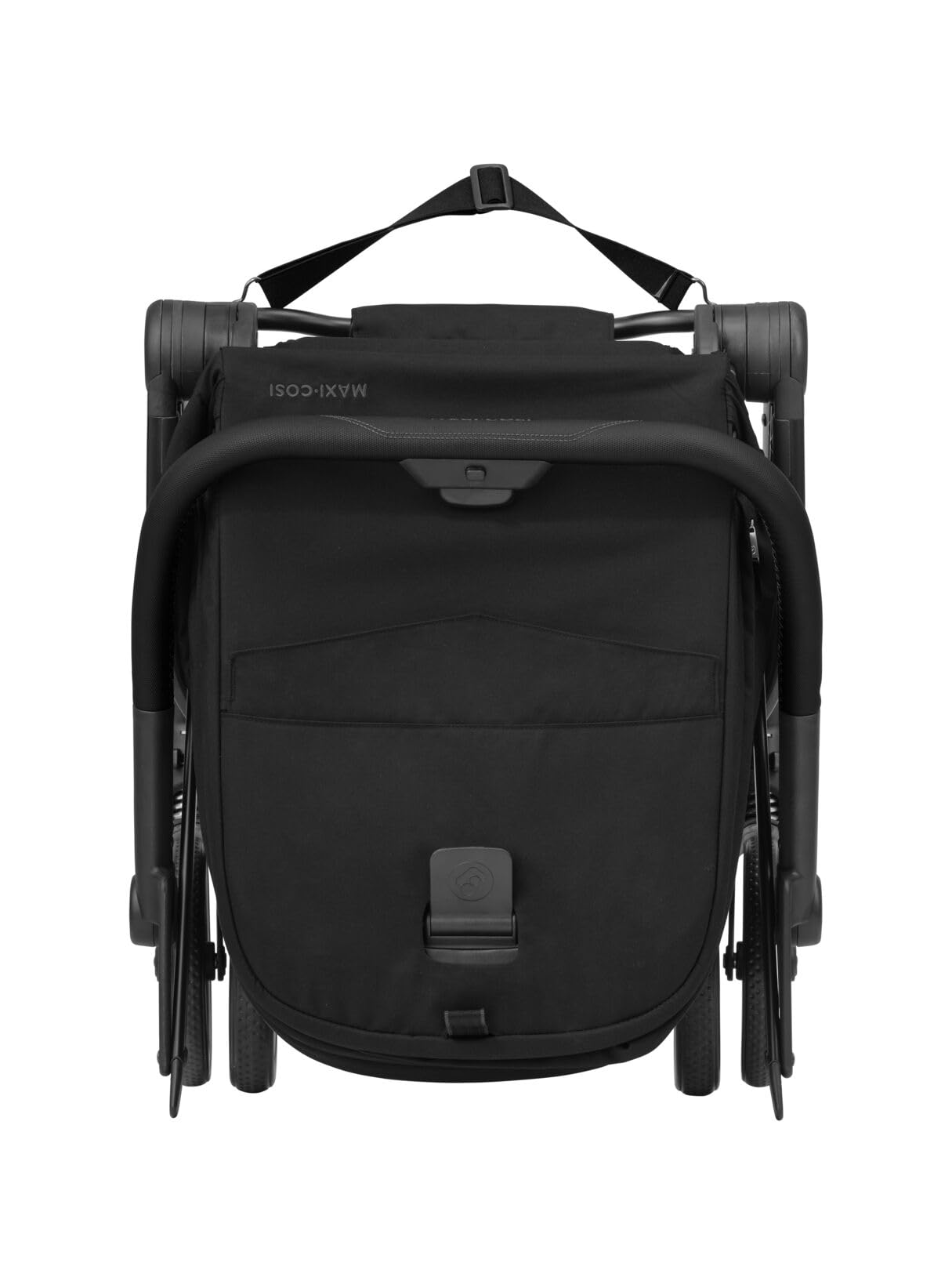 Maxi-Cosi Leona² Poussette ultra compacte, légère, Pliage d’une seule main, Assise réversible, Dossier ajustable, 3 positions d'inclinaison, Inclinable À Plat, 0-4 ans, 0-22 kg, Twillic Black